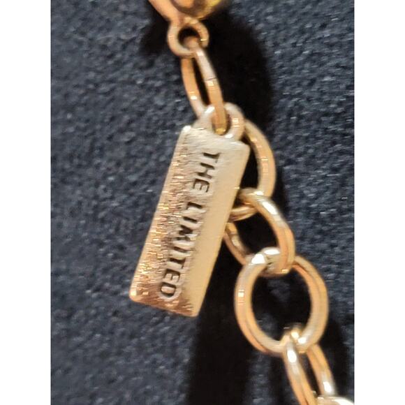 Women's Yellow Beaded Statement Necklace With Lobster Clasp By The Limited - Picture 7 of 7